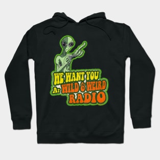 Wild and Weird Radio (org) Hoodie